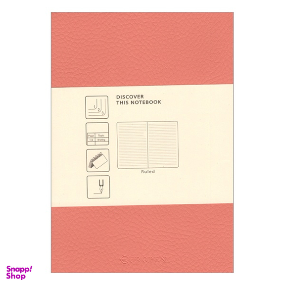 دفتر 60 برگ یوروپن مدل Soft Cover Notebook Slim