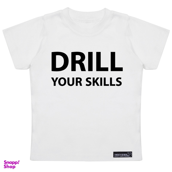 تی شرت آستین کوتاه پسرانه 27 مدل Drill Your Skills کد MH 967