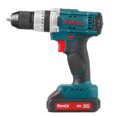 دریل شارژی چکشی رونیکس مدل 8620 باتری لیتیوم 20 ولت