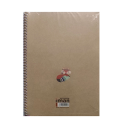 دفتر مشق 60 برگ ایمان طرح روباه کد 9508