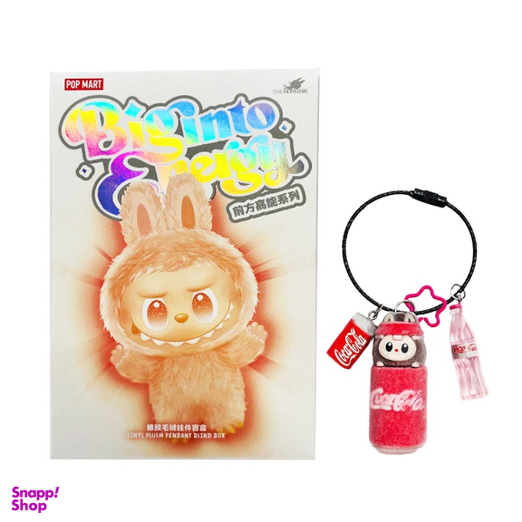 اسباب بازی شانسی مدل لبوبو انرژی به همراه آویز کوکاکولا کد 32 مجموعه 2 عددی