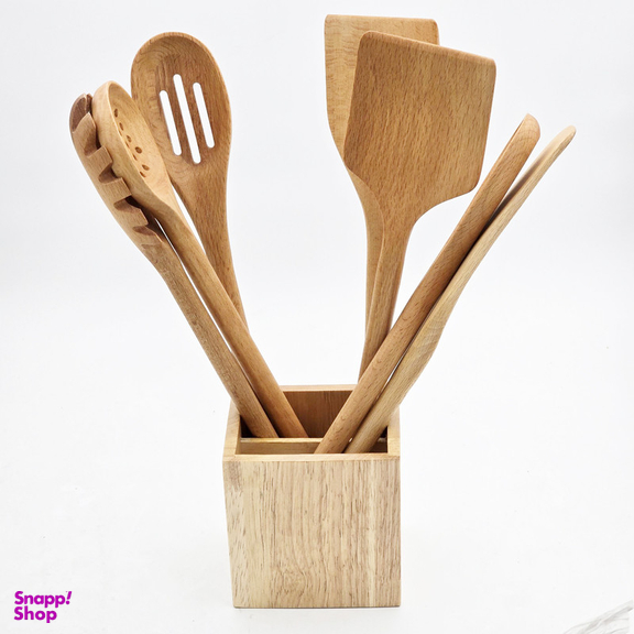 سرویس کفگیر و ملاقه 8 پارچه لیمون مدل آریزونا