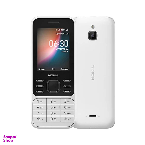 گوشی موبایل نوکیا مدل 6300 دو سیم کارت حافظه 16 مگابایت رم 16 مگابایت
