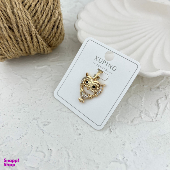 آویز گردنبند زنانه ژوپینگ مدل جغد کد N4809