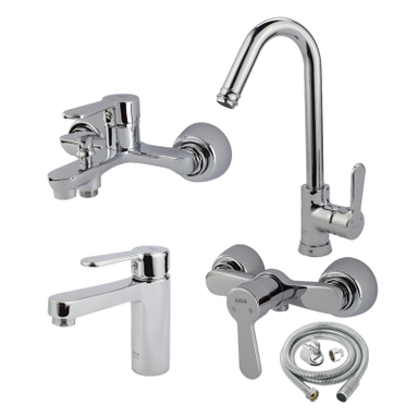 ست شیرآلات کسری مدل ادموند مجموعه 5 عددی