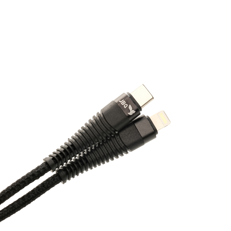 کابل شارژ Type-C به Lightning جی بی کیو مدل CB-100PH طول 1 متر