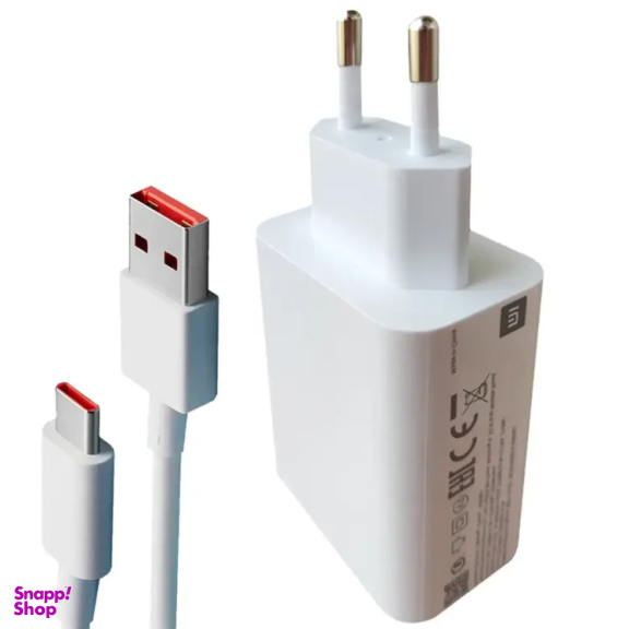 شارژر دیواری شیائومی مدل 33 وات به همراه کابل تبدیل Type-C
