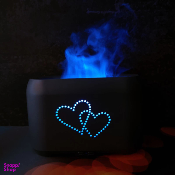 دستگاه بخور و رطوبت ساز سرد مدل قلب طرح آتش