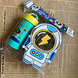 ظرف غذا کودک طرح فضانورد مجموعه 3 عددی