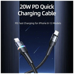 کابل دیتا USB Type-C یوسمز مدل US-SJ537 طول 1.2 متر