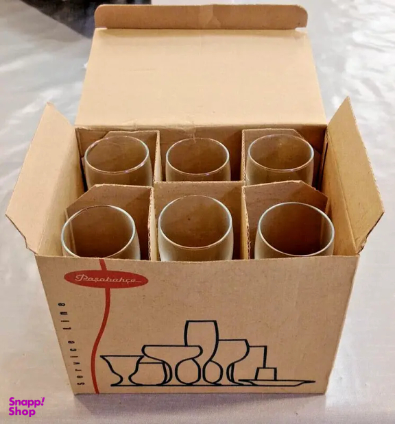 جام پاشاباغچه مدل پیکادلی کد 44874 بسته 6 عددی