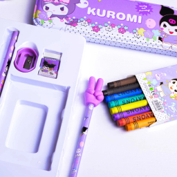 بسته لوازم تحریر مدل کرومی کد 53 مجموعه 10 عددی