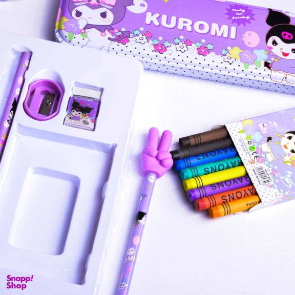 بسته لوازم تحریر مدل کرومی کد 53 مجموعه 10 عددی