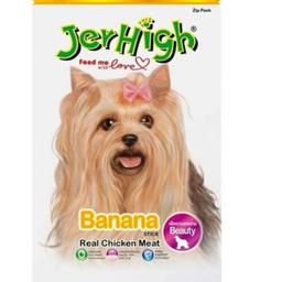 غذای تشویقی سگ جرهای طعم موز وزن 70 گرم