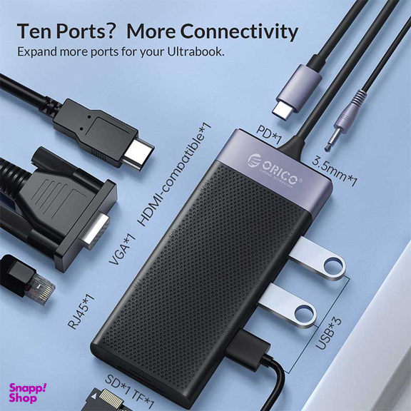 هاب TYPE-C اوریکو مدل MDK-10P