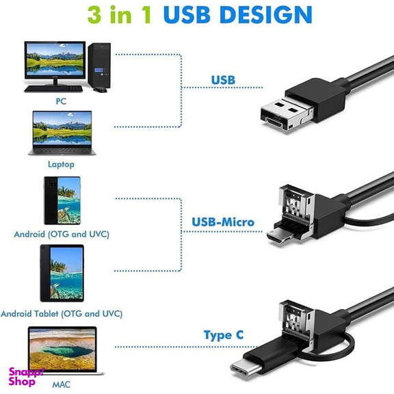 دوربین شلنگی مدل اتوفوکوس کد 5MegaPixel Full HD