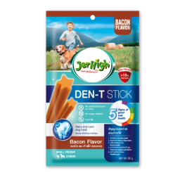تشویقی سگ جرهای مدل دنتال طعم بیکن وزن 60 گرم