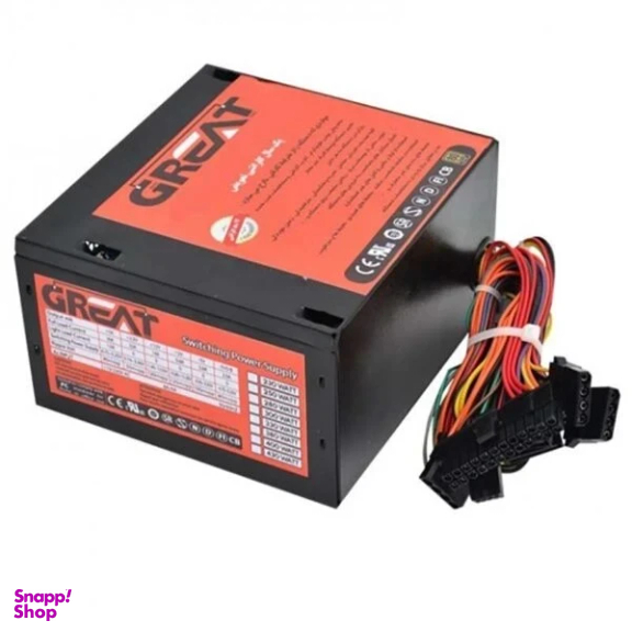 منبع تغذیه گریت کد 230W مدل فن بزرگ
