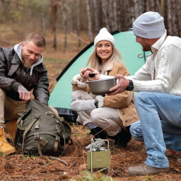 اجاق گاز کمپینگ تاشو 3 شعله گرین لاین مدل 3-Burner Foldable Camping Stove