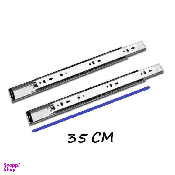 ریل کشو مدل دو تکه سایز 35 بسته 2 عددی