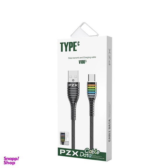 کابل تبدیل USB به Type-C پی زد ایکس مدل V186s