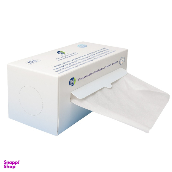 روکش یکبار مصرف توالت فرنگی یونی مد مدل Premium Care بسته 20 عددی