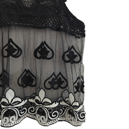 تاپ زنانه مدل دانتل نیو کد 4 رنگ مشکی