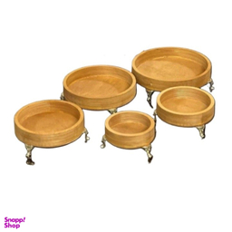 شکلات خوری گرد کد 185 مجموعه 5 عددی