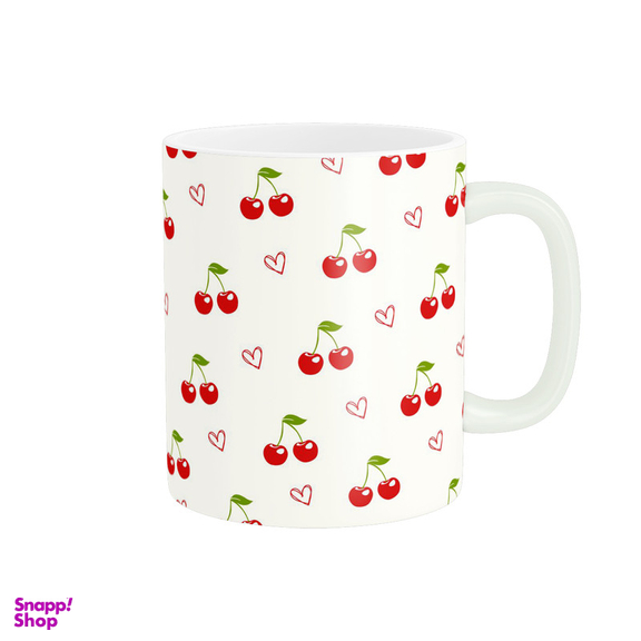 ماگ پاد آفرین طرح گیلاس کد 1306