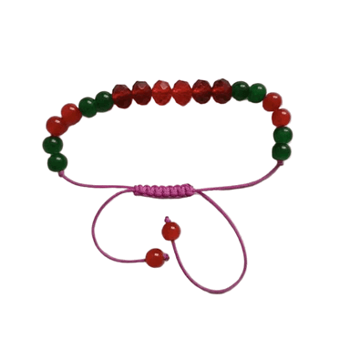 دستبند دخترانه مدل سنگی کریستالی کد 313