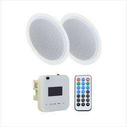 پکیج سیستم صوتی اقتصادی 2 کانال پنل دیواری مدل MP86