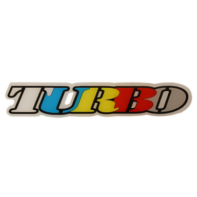 برچسب بدنه خودرو مدل ژله ای طرح توربو کد turbo-c