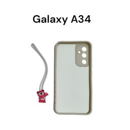 کاور موبایل کینگ پاور مدل Bear مناسب سامسونگ Galaxy A34 به همراه آویز