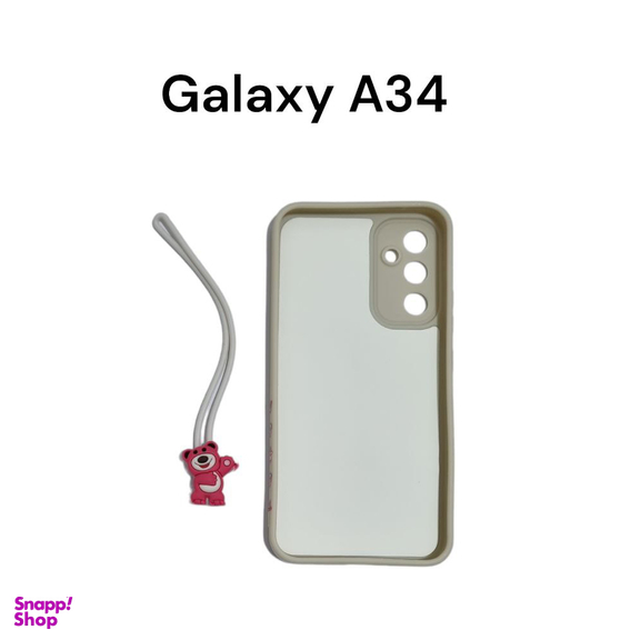 کاور موبایل کینگ پاور مدل Bear مناسب سامسونگ Galaxy A34 به همراه آویز