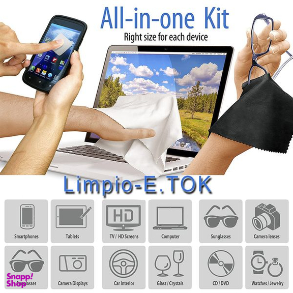 کیت تمیز کننده LCD ایتوک مدل Limpio حجم 250 میلی لیتر