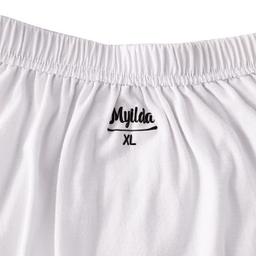 شورت مردانه ماییلدا مدل پادار پنبه ای کد 4702-3 رنگ سفید بسته 3 عددی