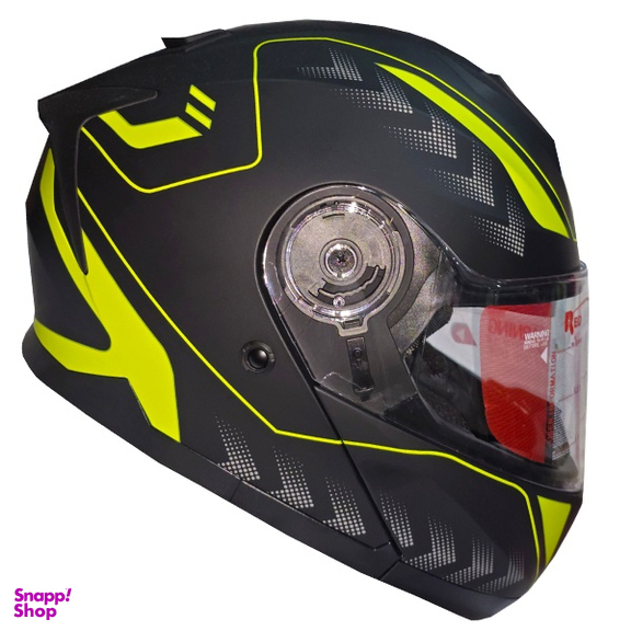 کلاه کاسکت ردلاین مدل فک متحرک عینک دار کد RE937_9