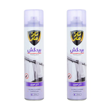 اسپری بیدکش تار و مار مدل پایه آب حجم 300 میلی لیتر مجموعه 2 عددی