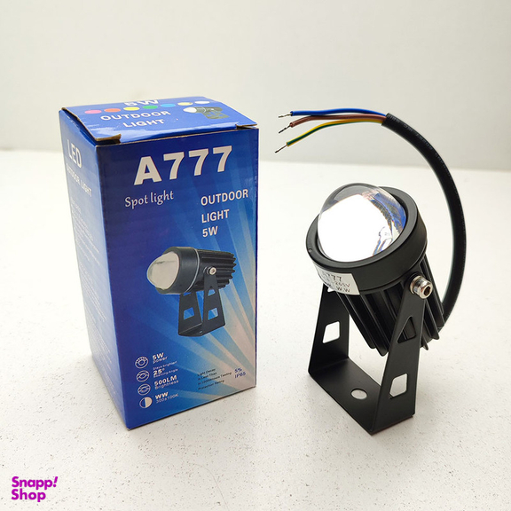 چراغ جت لایت 5 وات مدل a777 IP65 بسته 2 عددی