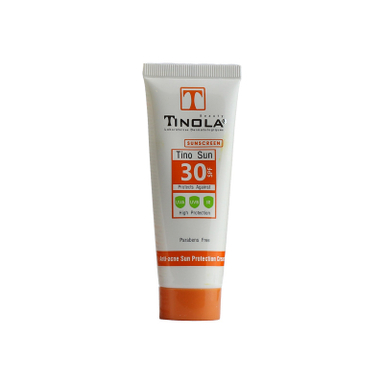 کرم ضد آفتاب بدون رنگ تینولا بیوتی SPF 30 مدل Tino Sun مناسب پوست های چرب و مختلط حجم 40 میلی لیتر