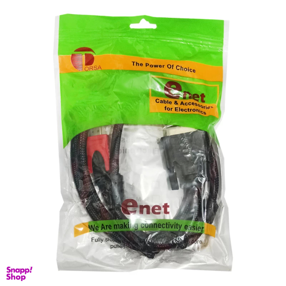 کابل تبدیل HDMI به DVI ای نت مدل EN-DHD150 به طول 1.5 متر