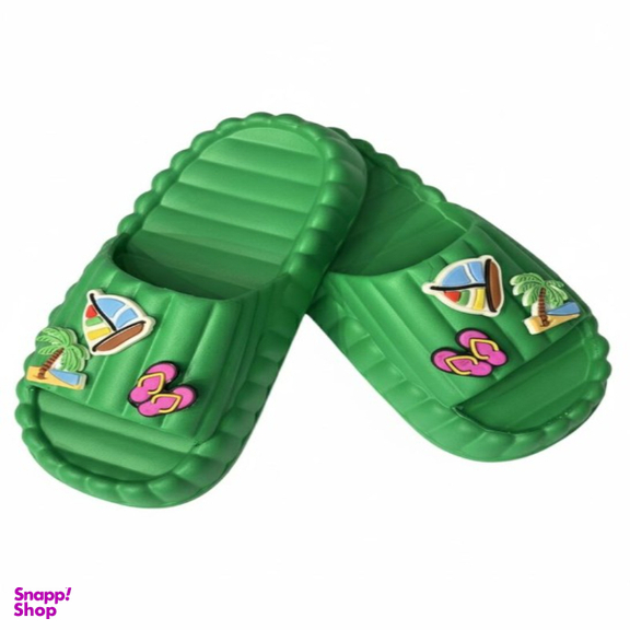 دمپایی زنانه طرح الیس سارگل رنگ سبز