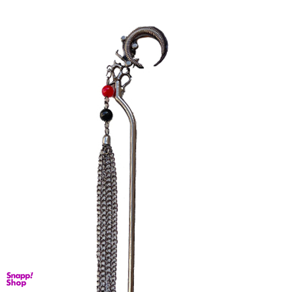 گیره مو دخترانه کانزاشی مدل ماه آویزدار