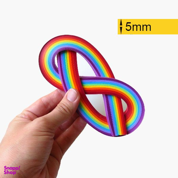 نوار ملیله کاغذی کد 160RW5 بسته 80 عددی