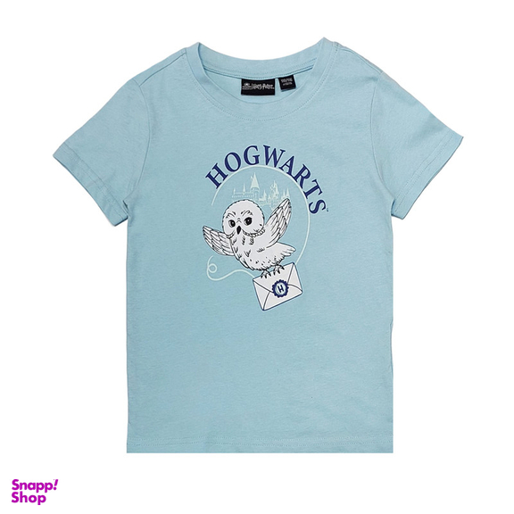 ست تیشرت آستین کوتاه و شلوارک راحتی پسرانه هری پاتر مدل 6330 رنگ آبی