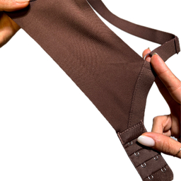 سوتین زنانه کد 0758 رنگ قهوه ای