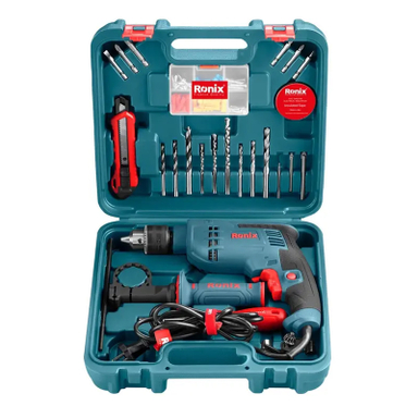 ست دریل برقی 750 وات رونیکس مدل Ronix RS-0008 مجموعه 33 عددی