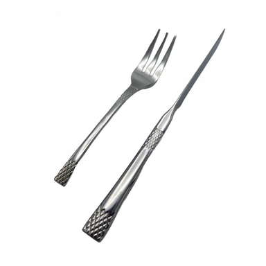 سرویس 12 پارچه چاقو و چنگال یونیک مدل UN-5800 کد 02