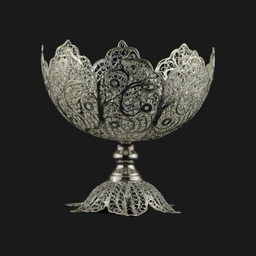 شکلات خوری ملیله کاری امین نگار مدل هشت پر کد M-S11