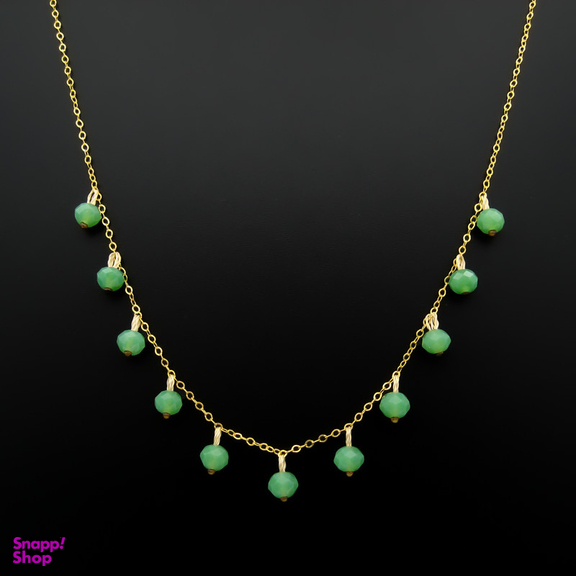 گردنبند طلا 18 عیار زنانه کاپانی مدل kn085